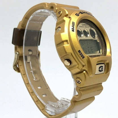 G-Shock Casio Dw-6900Gd-9 Crazy Gold Watch With Mirror Dial And Dark Dial