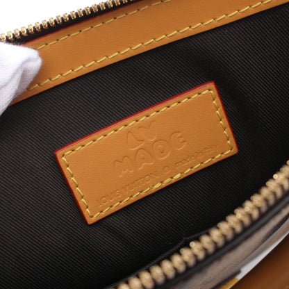 Louis Vuitton X Nigo Sac Plat Monogram Stripe Tote Bag Coated Canvas Leather