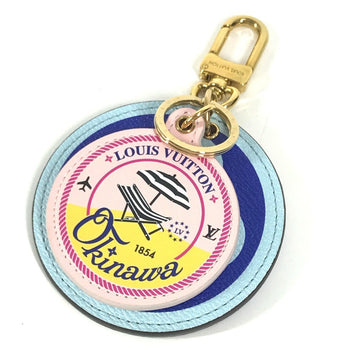Louis Vuitton M68510 Monogram Portecle Illustre Japan Okinawa Limited Bag Charm Keychain Canvas