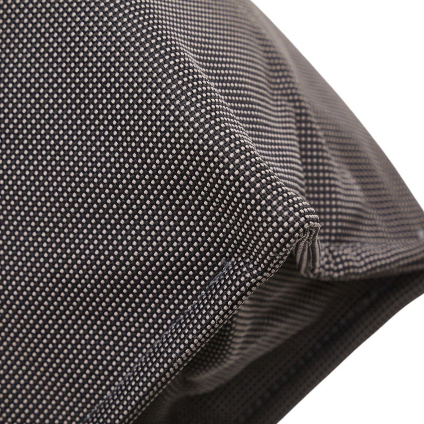 Herms Air Line Second Pouch Mm Gray Black Canvas