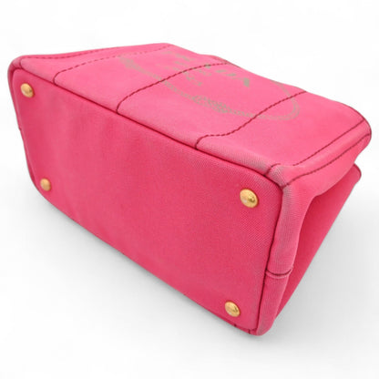 Prada Mini Canapa Denim X Pink Handbag