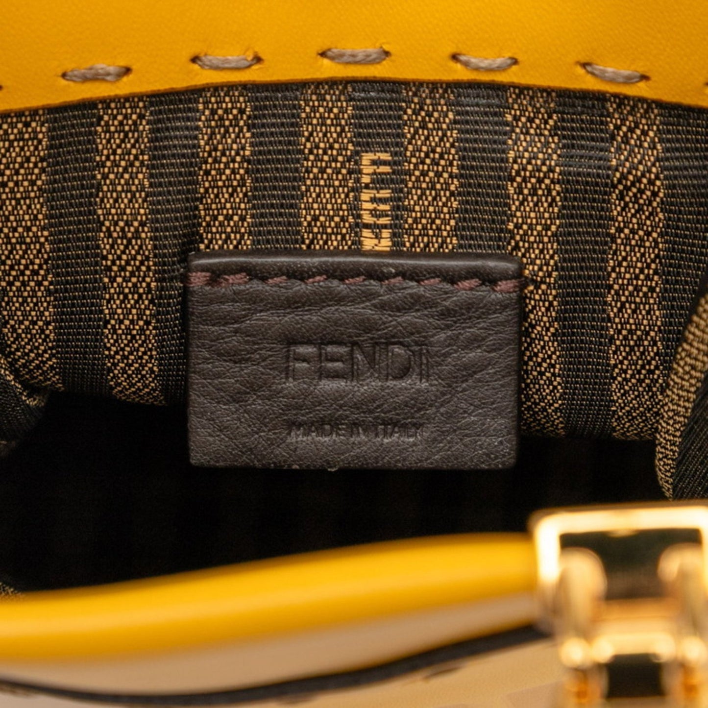 Fendi Sunshine Shopper Mini Tote Bag/Shoulder Bag