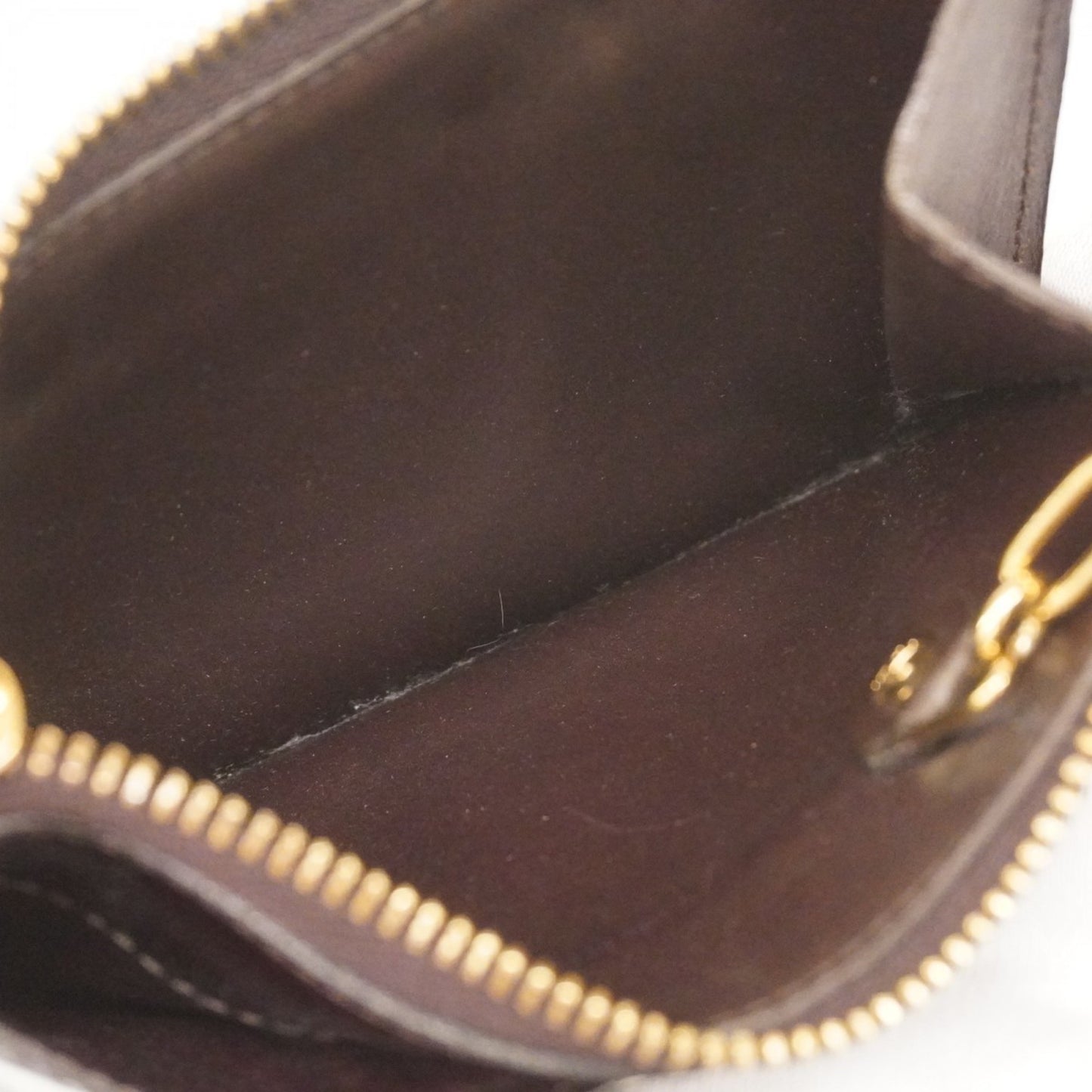 Louis Vuitton Vernis Pochette Cle Nm M93557 Amaranth