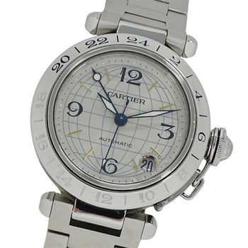 Cartier Pasha C Meridian Gmt Date Automatic Watch For Boys