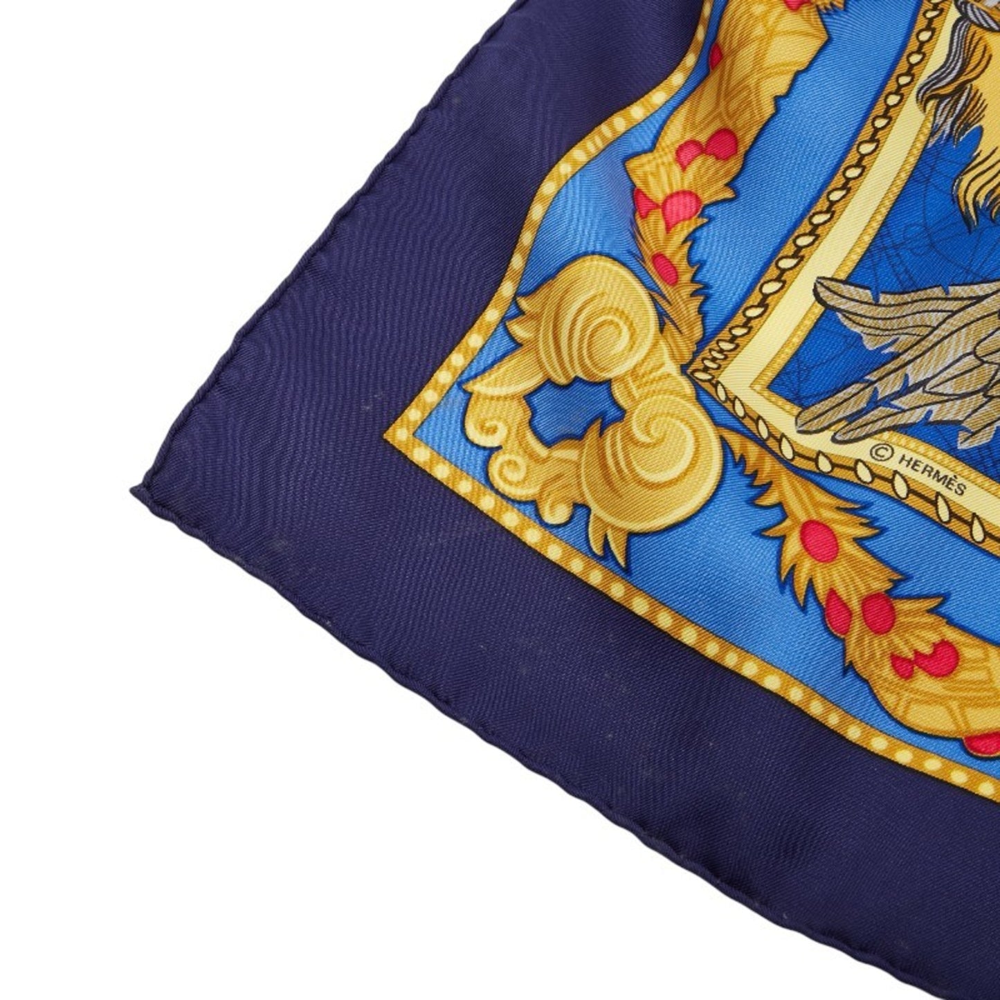 Hermes Herms Carr 90 "Les Bisson De Venice" Sailors' Scarf