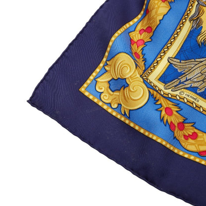 Hermes Herms Carr 90 "Les Bisson De Venice" Sailors' Scarf