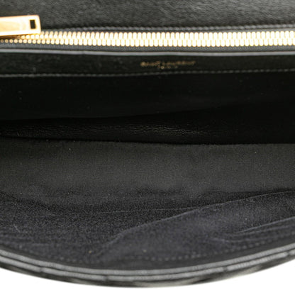 Saint Laurent Ysl Monogram V-Stitch Handbag/Shoulder Bag