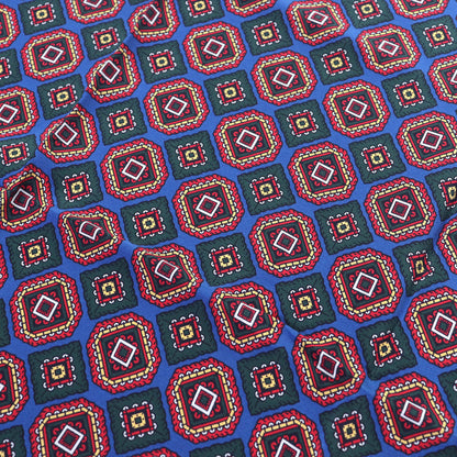 Vintage Chanel 100% Silk Scarf With Logo And All-Over Print