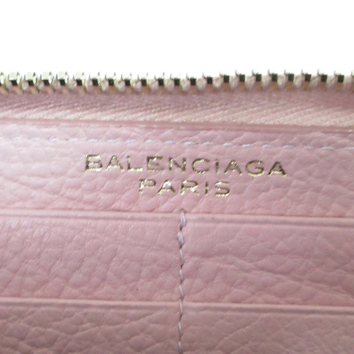 Balenciaga Round Zip Long Wallet