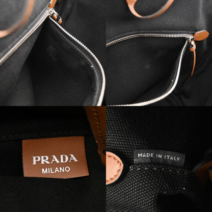 Prada Canapa Fabric Handbag