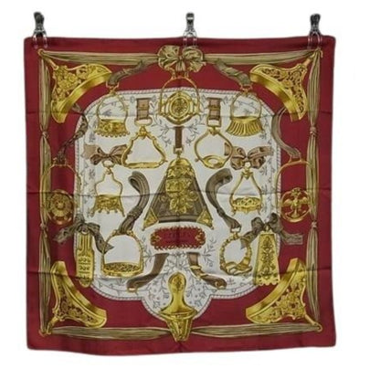 Hermes Carr 90 Etriers Armor Scarf