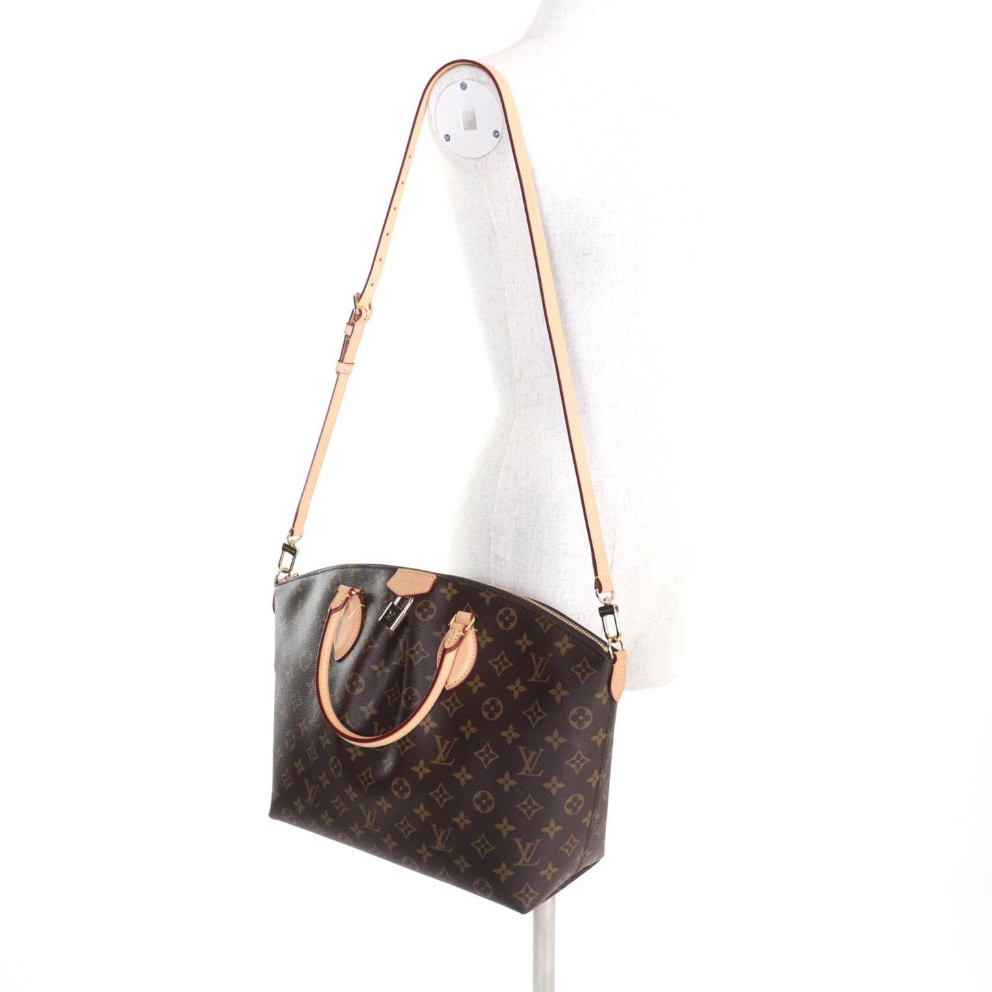 Louis Vuitton M45987 Monogram Botie Nm Mm Logo 2-Way Leather Shoulder/Handbag Brown