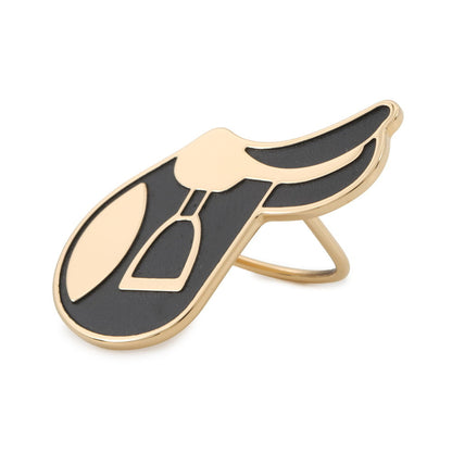 Metal Hermes Scarf Ring