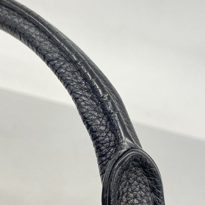 Celine Trapeze Handbag In Suede And Leather