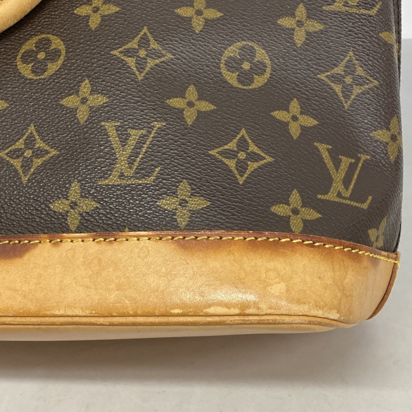Louis Vuitton Monogram Alma Handbag M51130 Brown