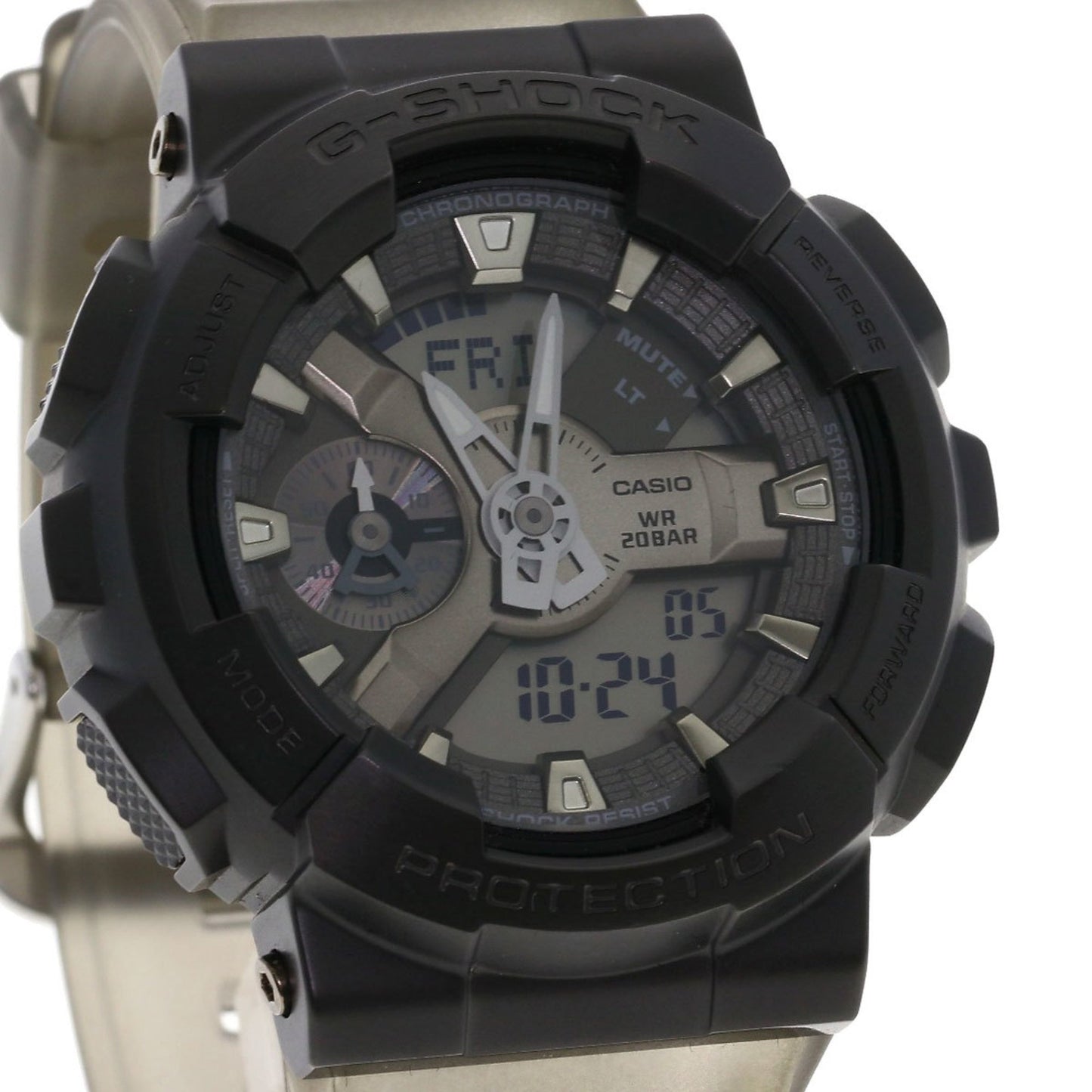 Casio Gm-110Mf G-Shock Metal Covered Midnight Fog Watch