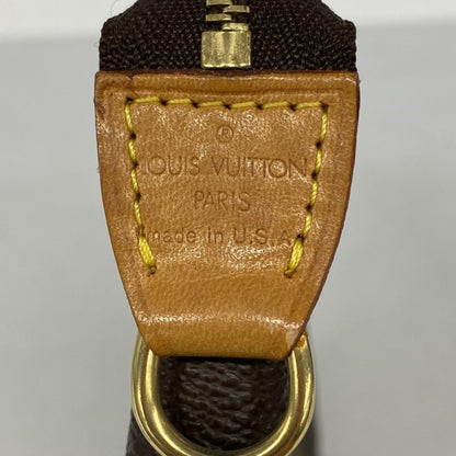 Louis Vuitton Monogram Pochette Accessoires M51980 Brown