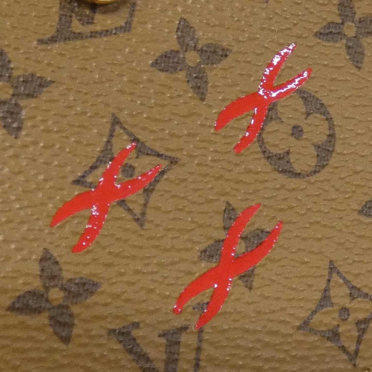 Louis Vuitton Monogram Reverse Trunk Clutch M43596 Shoulder Bag