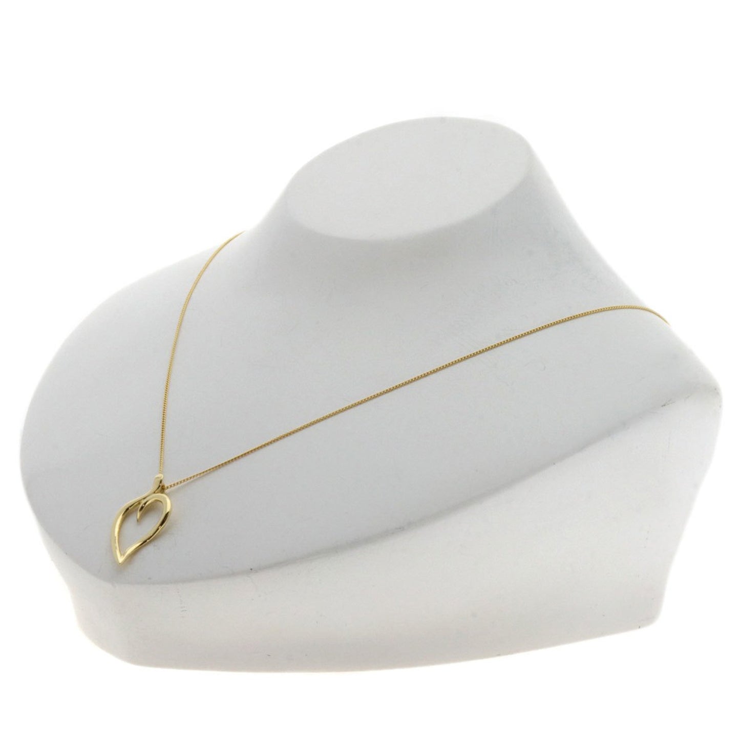 Tiffany Leaf Heart Necklace