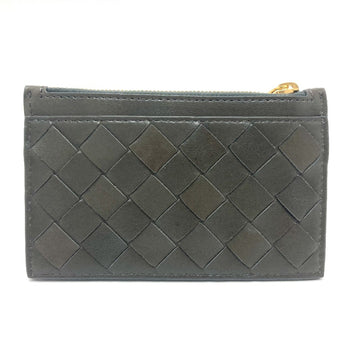 Bottega Veneta Intrecciato Coin Compartment Accessories Coin Purse Khaki Based