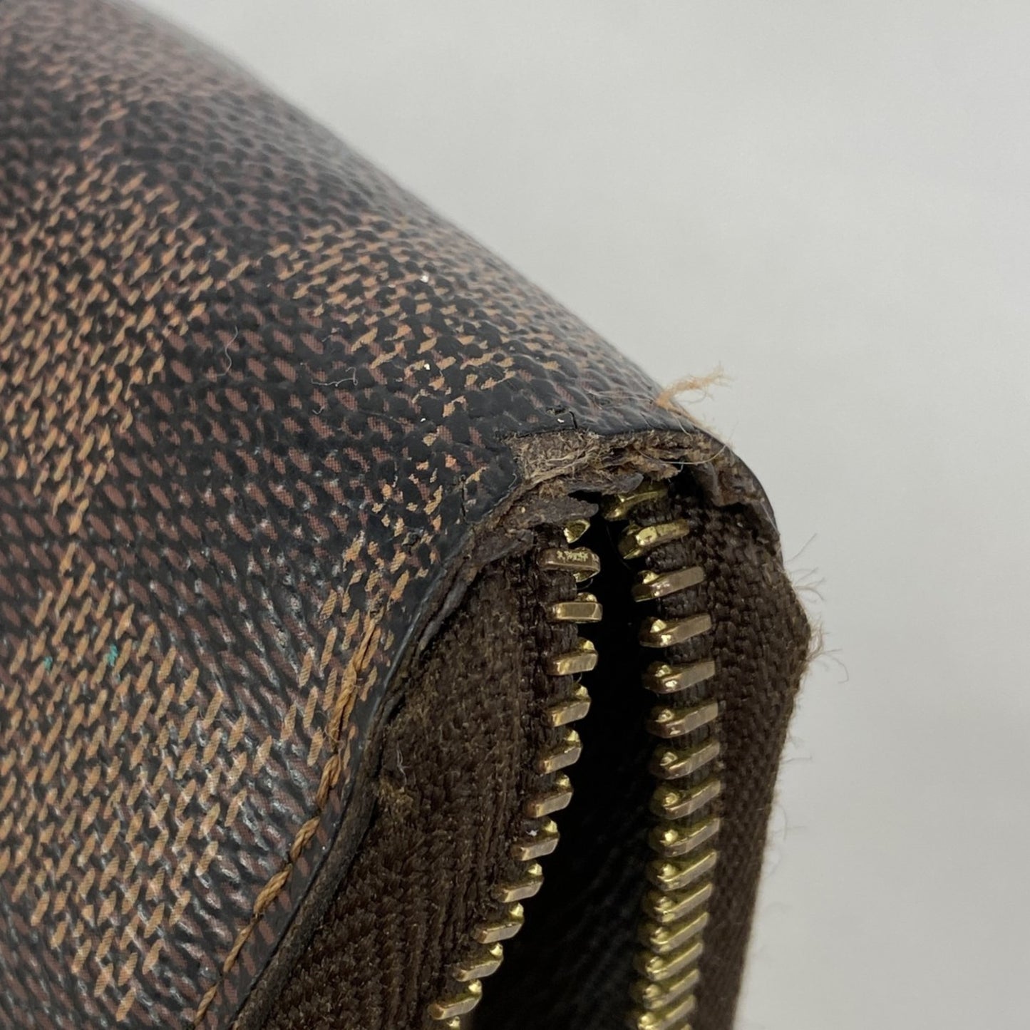 Louis Vuitton Damier Zippy Wallet N60015 Ebene Long