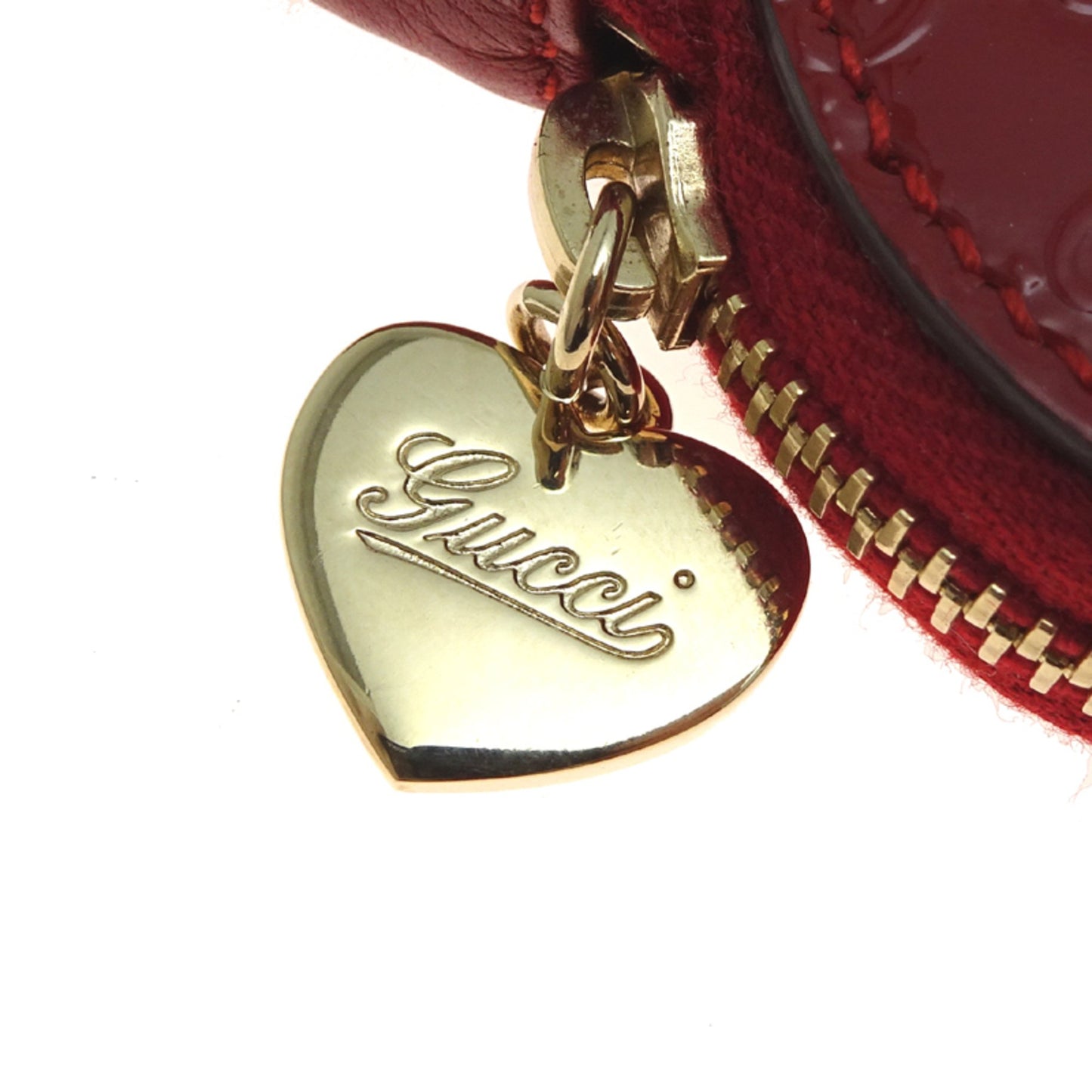 Gucci Guccissima Heart Mini Wallet