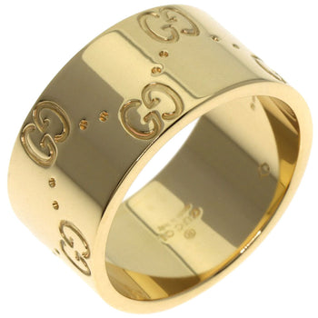Gucci Icon Wide #10 Ring In 18K Yellow Gold