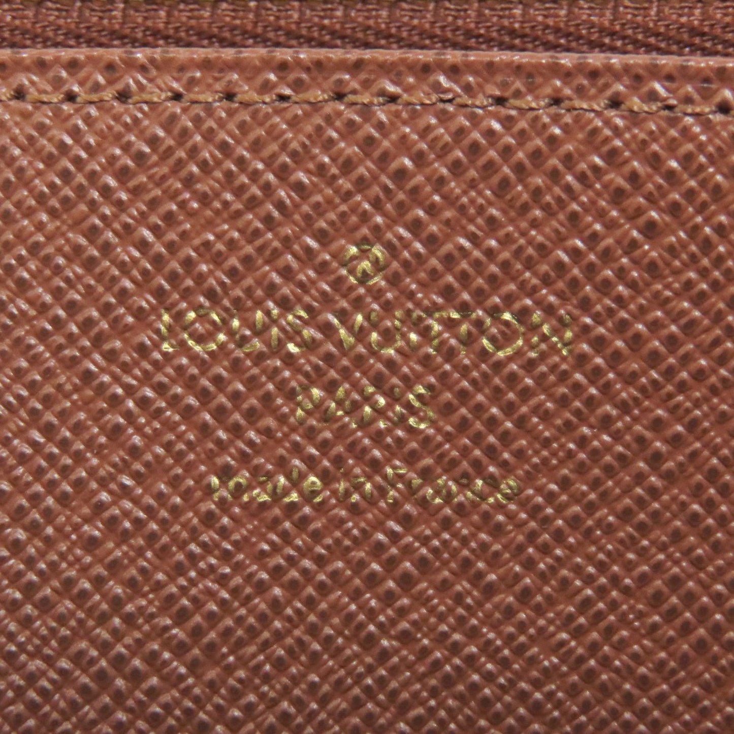 Louis Vuitton M42616 Zippy Wallet Long Monogram Canvas