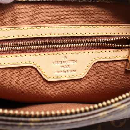 Louis Vuitton Cabas Piano Shoulder Bag Coated Canvas Leather Monogram