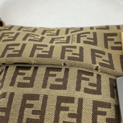 Fendi Zucchino Mamma Bucket Handbag In Nylon Canvas