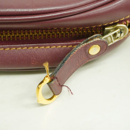 Leather Cartier Shoulder Bag