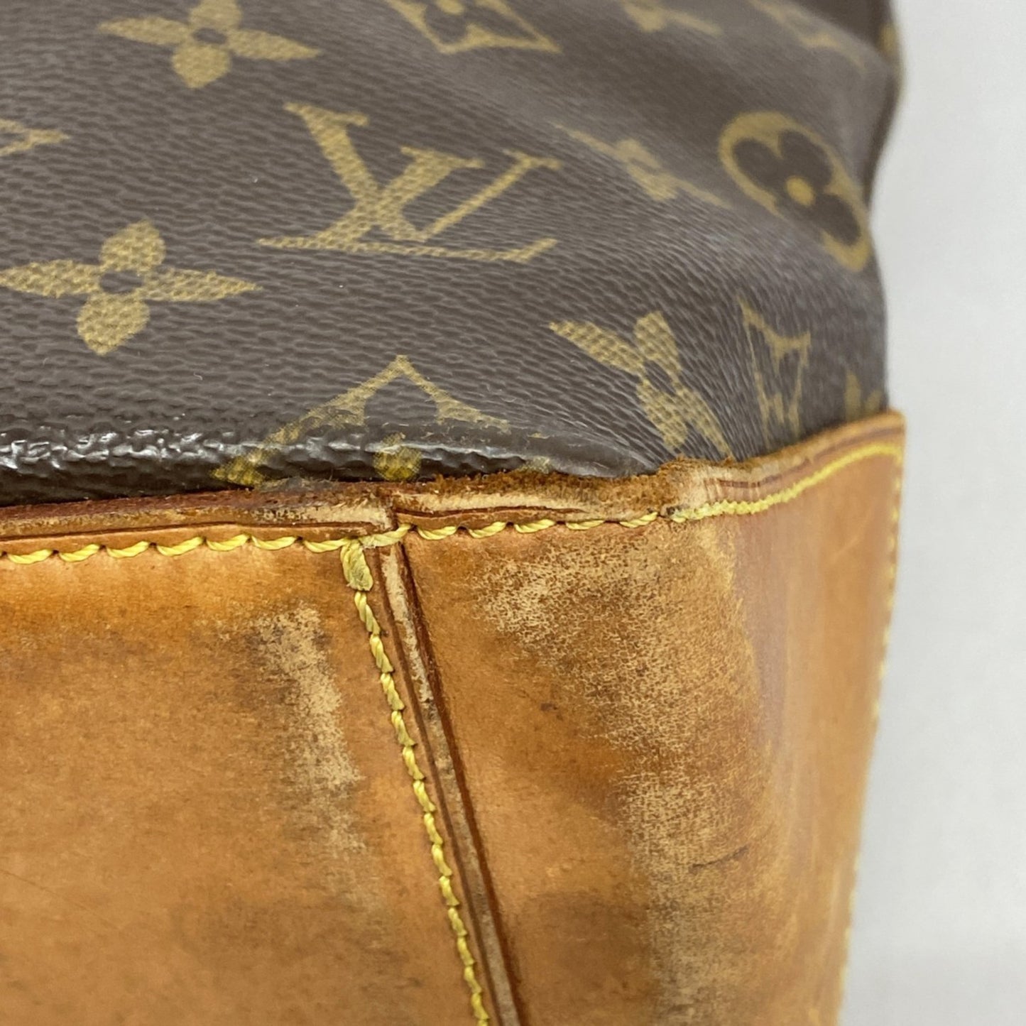 Louis Vuitton Monogram Cabas Piano Tote Bag M51148 Brown