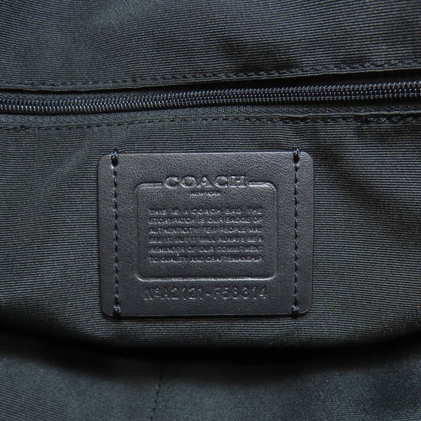 Coach F58314 Signature Backpack/Daypack In Pvc Calfskin