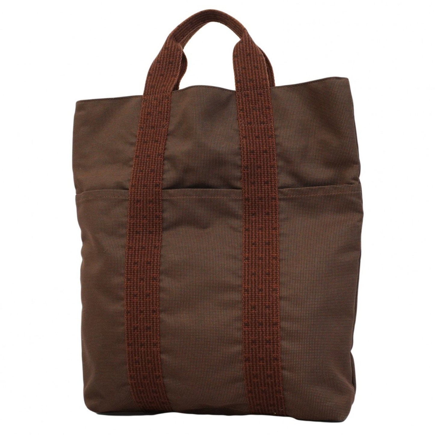 Hermes Herms Air Line Cabas Canvas Tote Bag