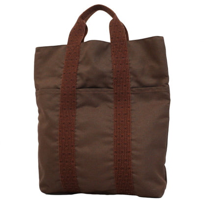 Hermes Herms Air Line Cabas Canvas Tote Bag