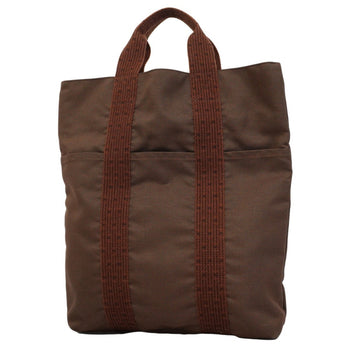 Hermes Herms Air Line Cabas Canvas Tote Bag