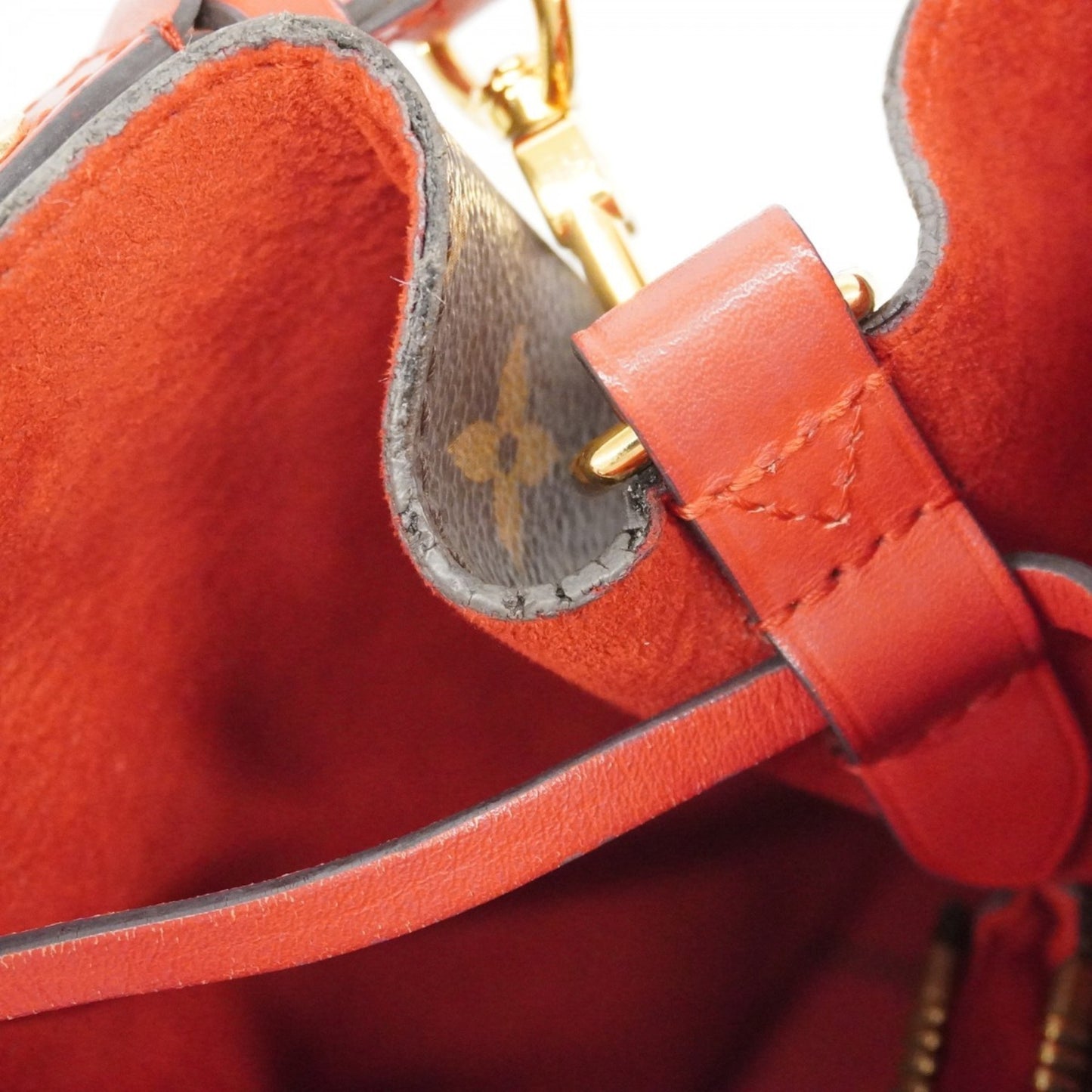 Louis Vuitton Monogram Neonoe Shoulder Bag M44021 Coquelicot