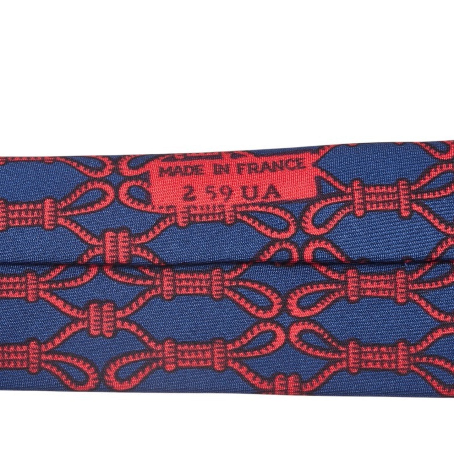 Hermes Rope Motif Tie
