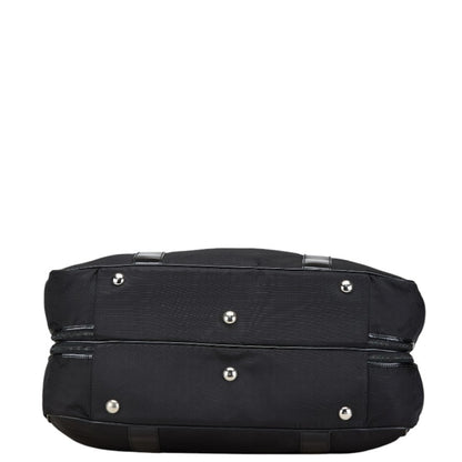 Gucci Boston Bag Shoulder 012 3754 Black Nylon Leather