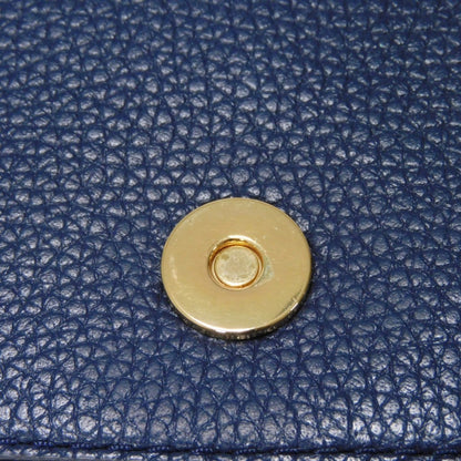 Tory Burch Thea Mini Shoulder Bag Tassel Crossbody Unused Double T Embossed Royal Navy 67303