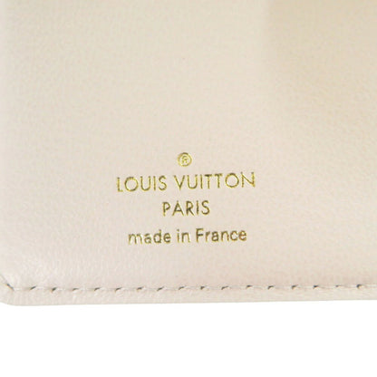 Louis Vuitton Portefeuille Lou Monogram M82291 Ic Chip Leather Beige Bi-Fold Wallet 1735Louis
