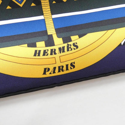 Hermes Herms Le Tour Du Monde En 63 Cases Carr 003177S Scarf