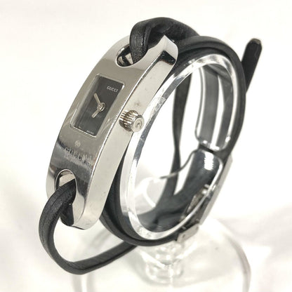 Gucci 6100L Bracelet Watch With Logo