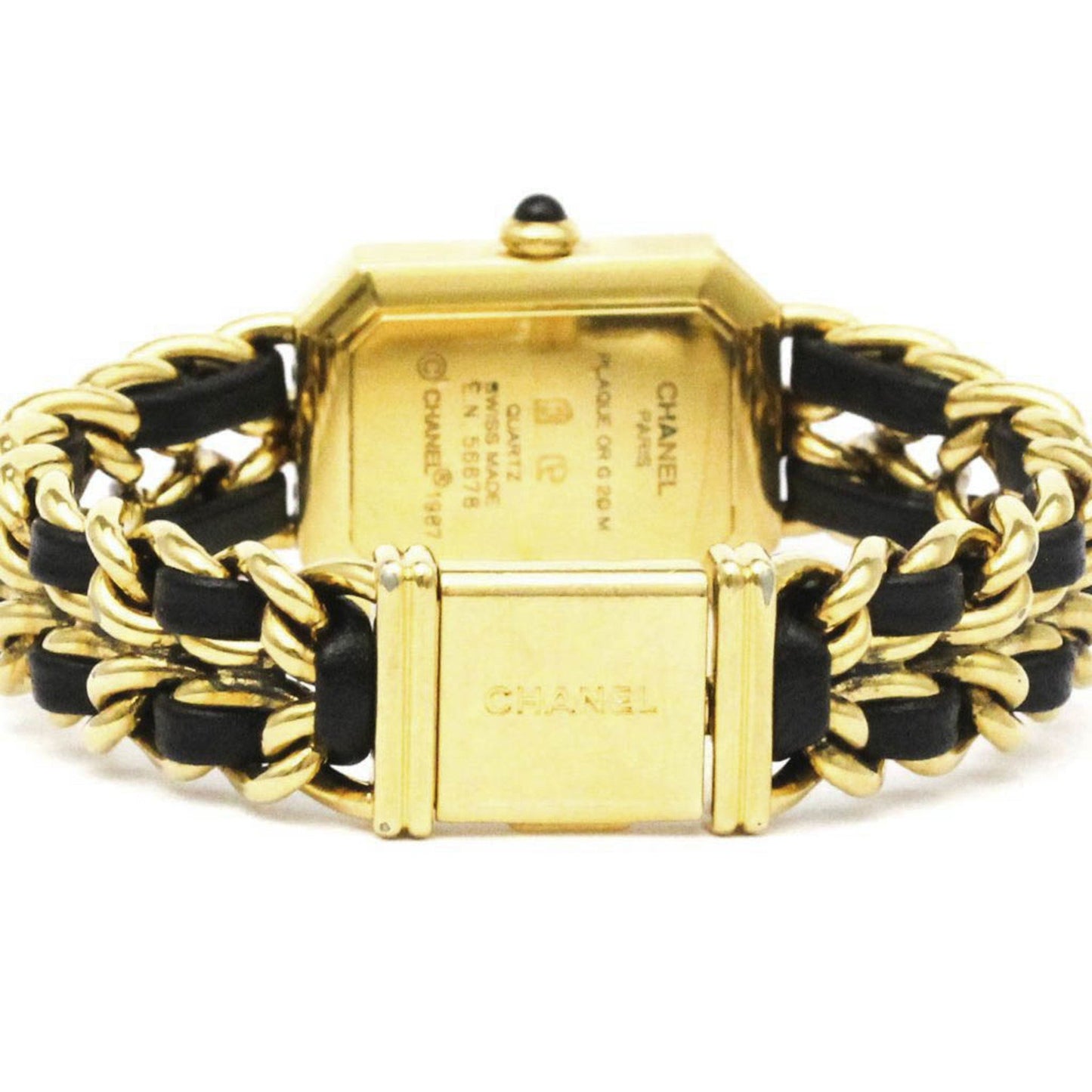 Chanel Premiere Size M Gold Plated Quartz