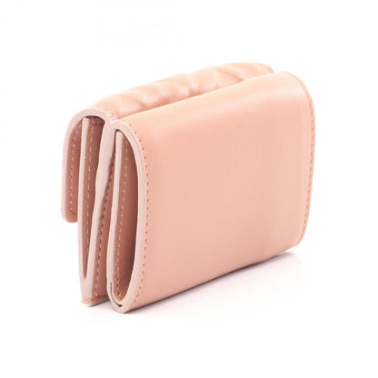Fendi Baguette Ff Tri-Fold Wallet Leather