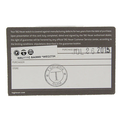 Tag Heuer Formula 1 Grand Date Alarm Steel