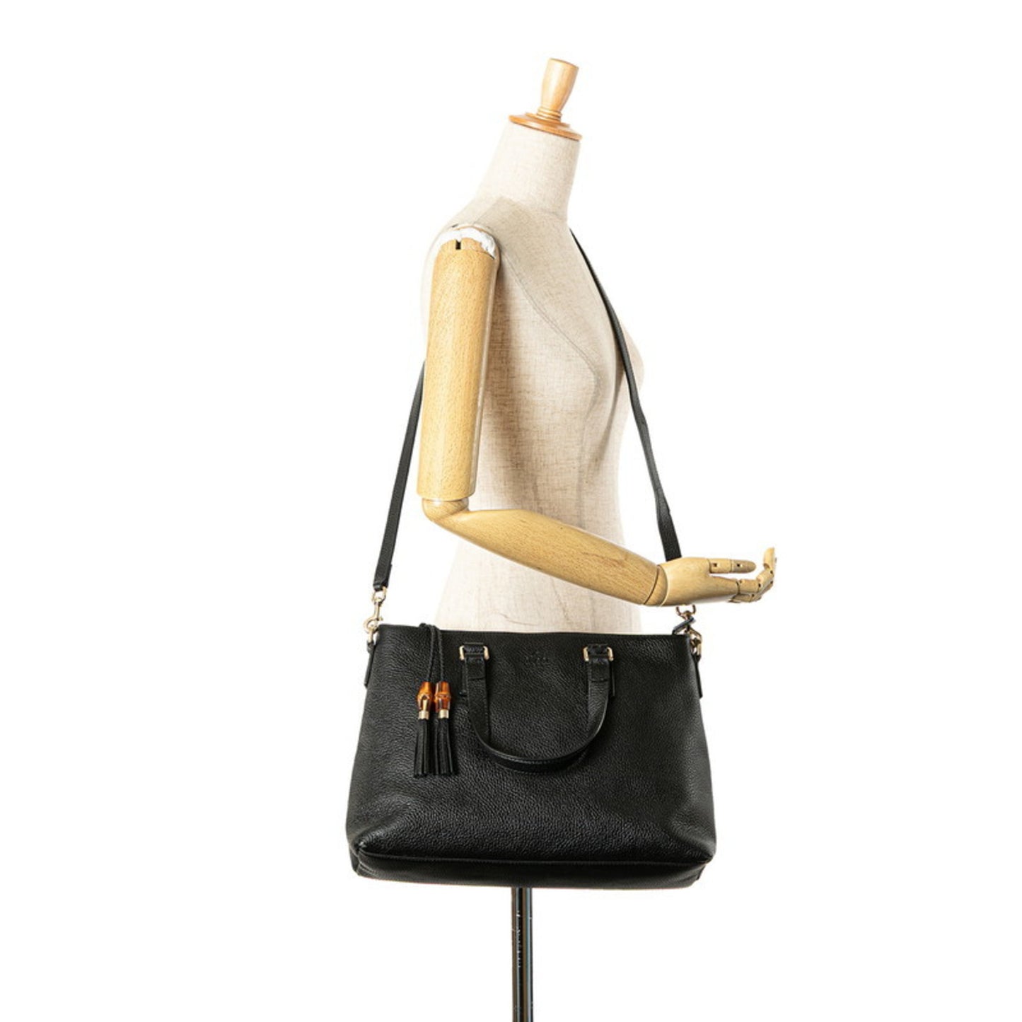 Gucci Bamboo Tassel Handbag