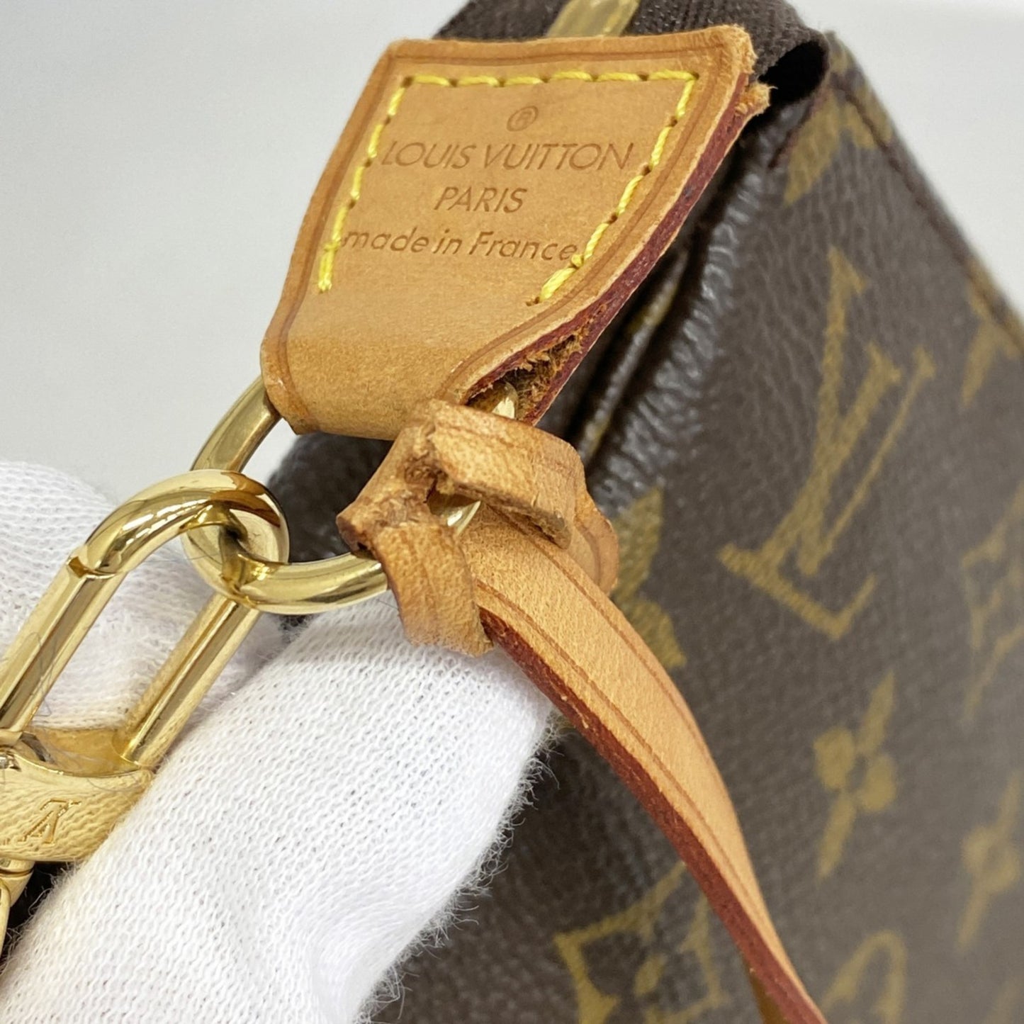 Louis Vuitton Monogram Pochette Accessoires M51980 Brown
