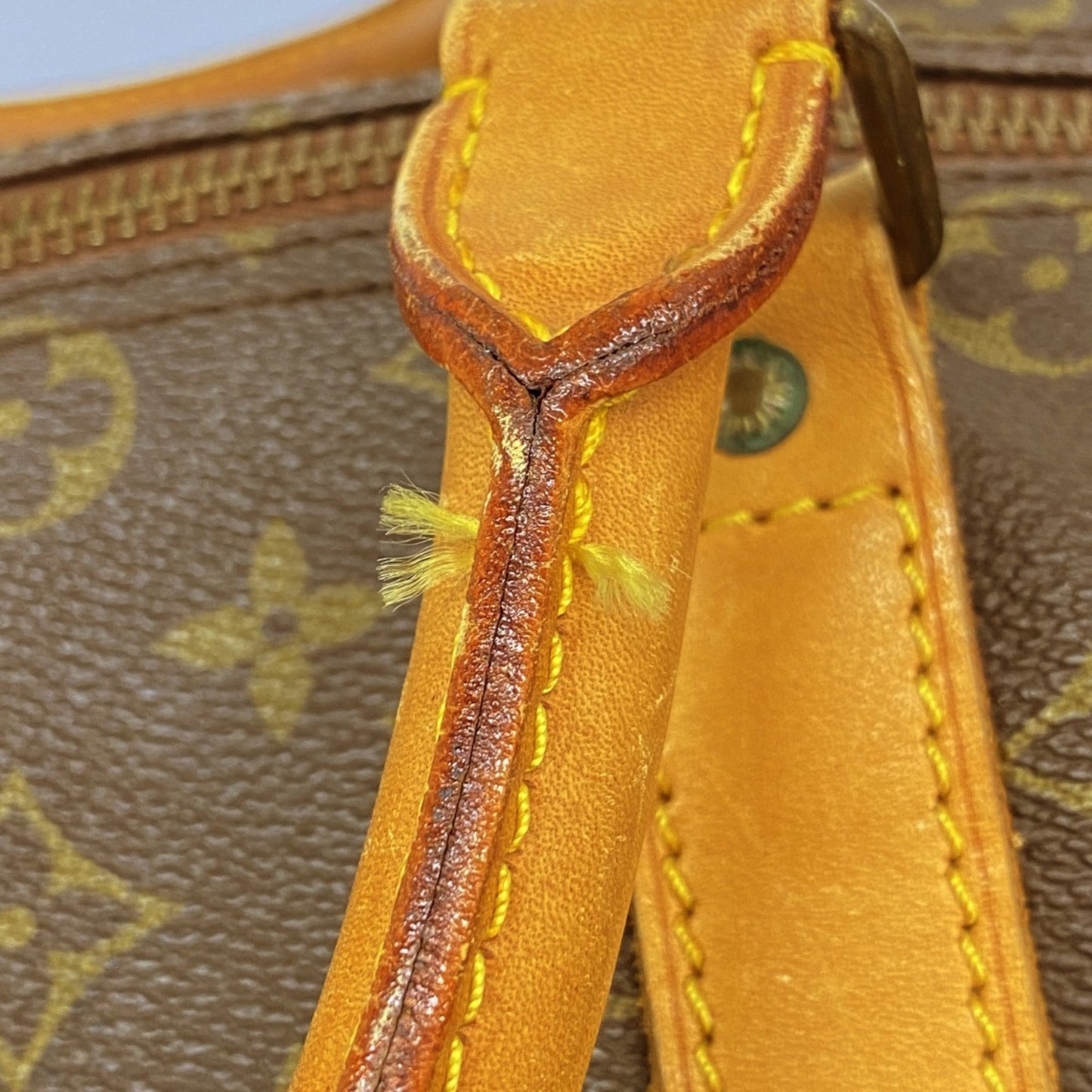 Louis Vuitton Monogram Keepall 45 Boston Bag M41428 Brown