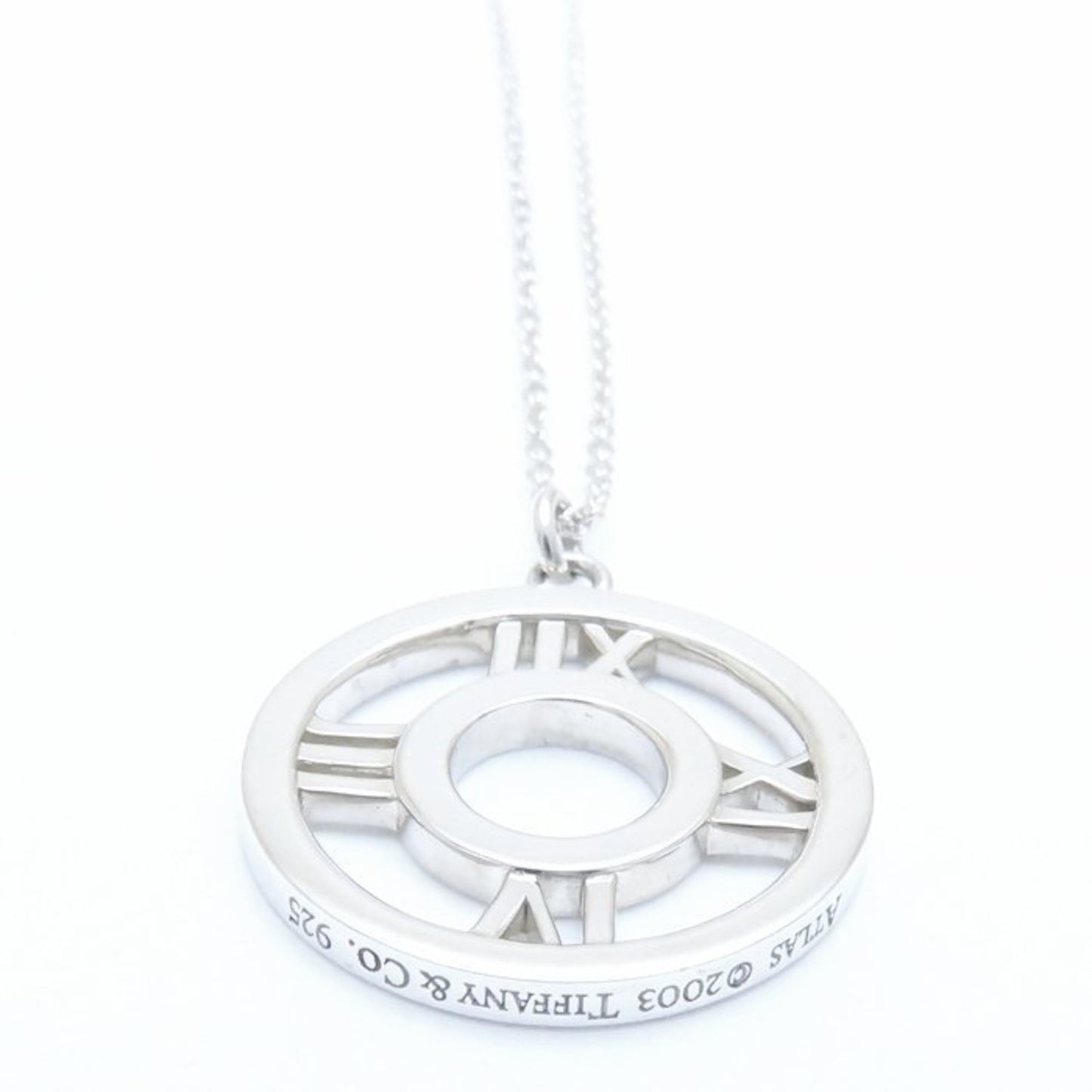 Tiffany & Co. Tiffany Atlas Circle Necklace In Sv925 For Women